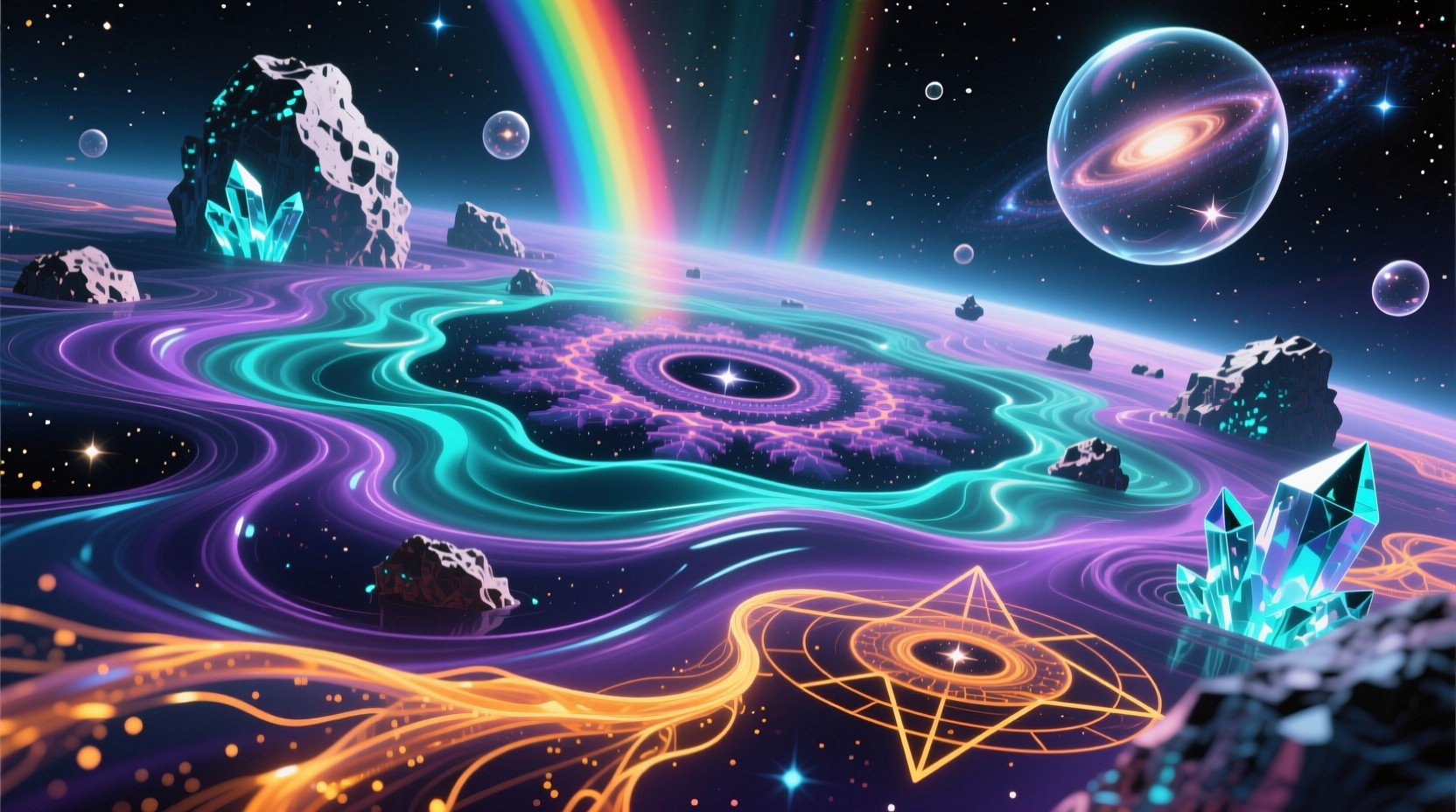 Free Fluid Universe Dreaming Photo - Cosmic, Surreal, Fractal ...
