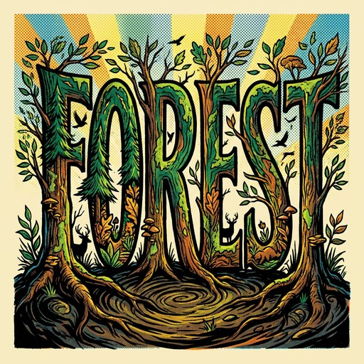 Free Typography Meets Nature Image - Typography, Forest, Nature ...
