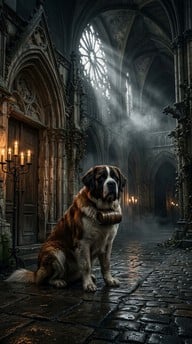 Free Guardian Cathedral Shadows Image - Dog, Cathedral, Gothic ...