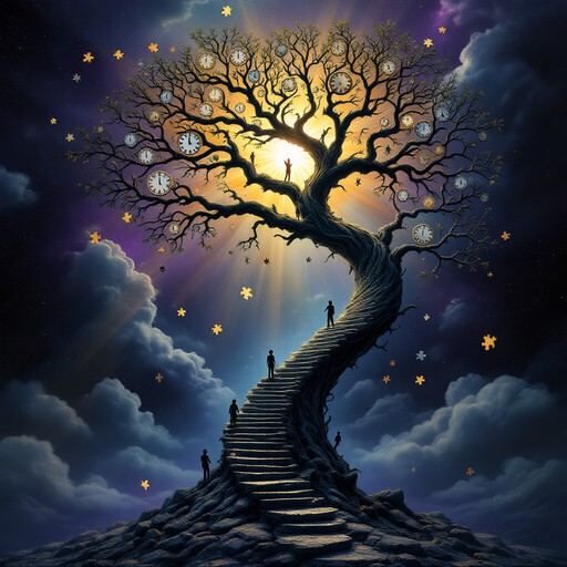 Free Stairway to Sky Image - Tree, Staircase, Spiral | Download at ...