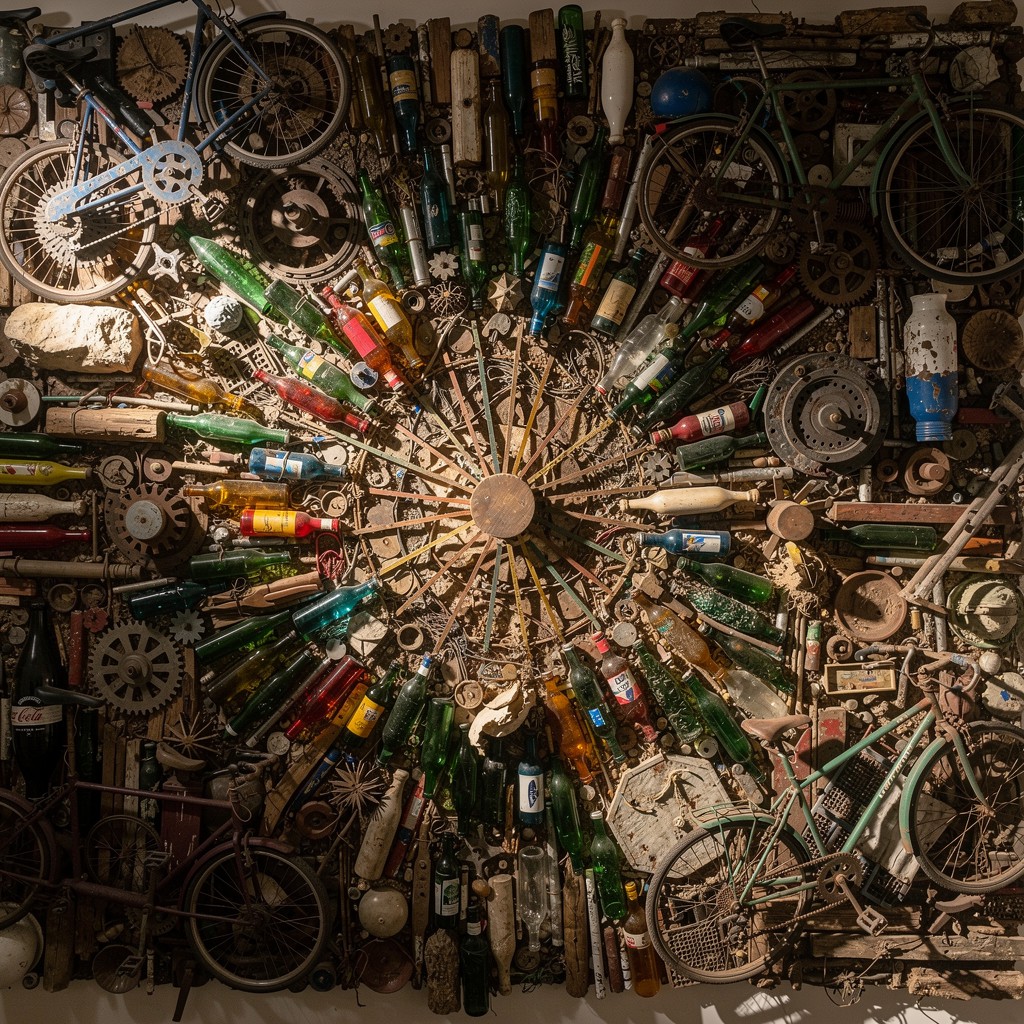 Recycle Group Free Recycled Art Installation Image - Recycled, Upcycled, Installation ...