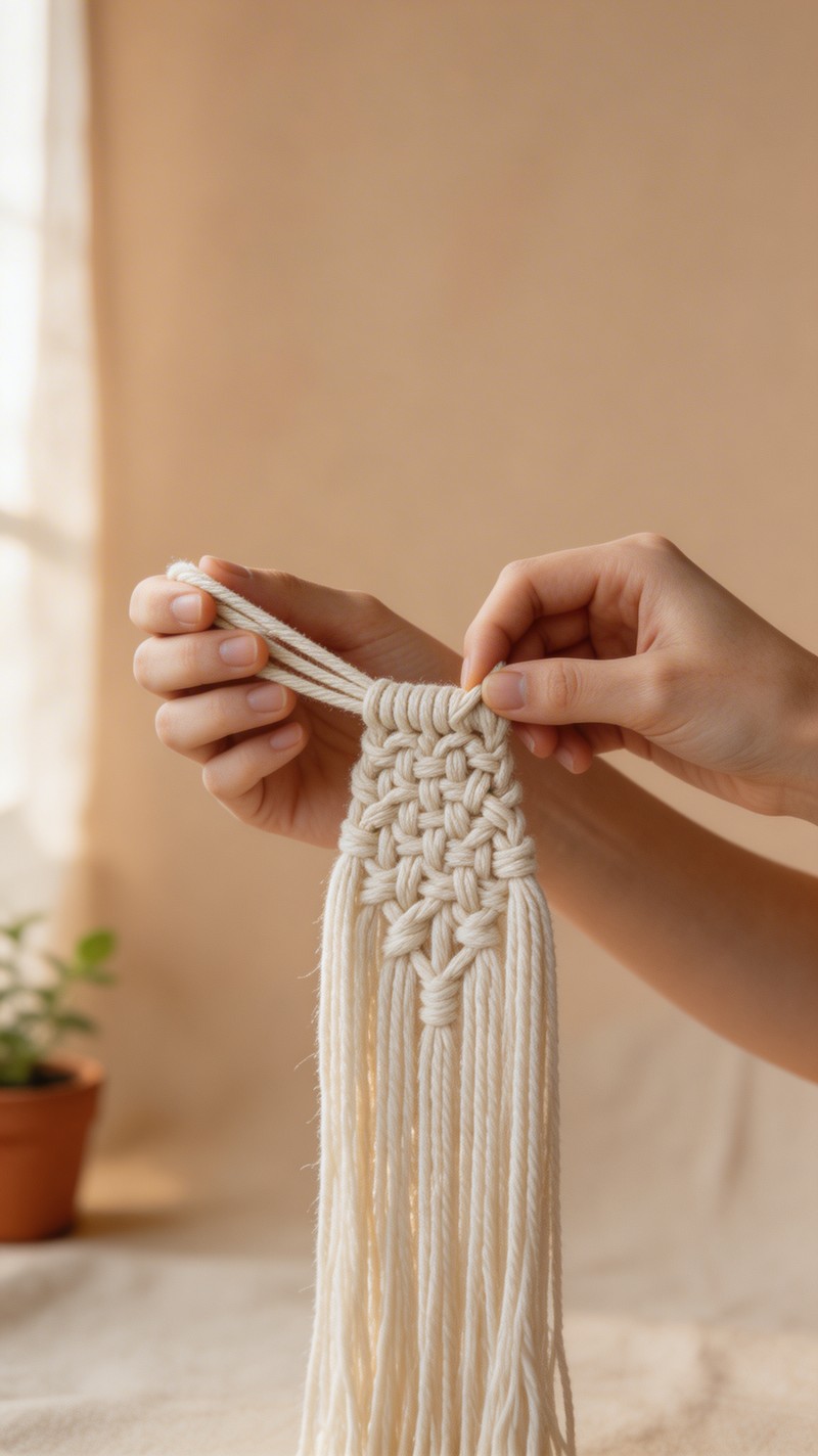 Macrame Downloadable Image Free Handmade Macrame Creation Image - Macrame, Weaving, Handmade ...