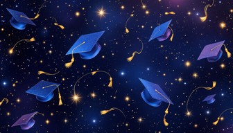 Free Celestial Graduation Celebration Image - Graduation, Caps, Tassels ...