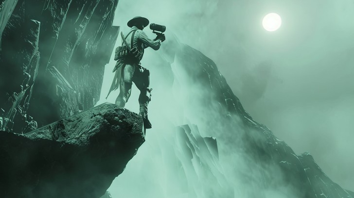 Free Mysterious Mountain Expedition Image - Explorer, Mountain, Mist ...