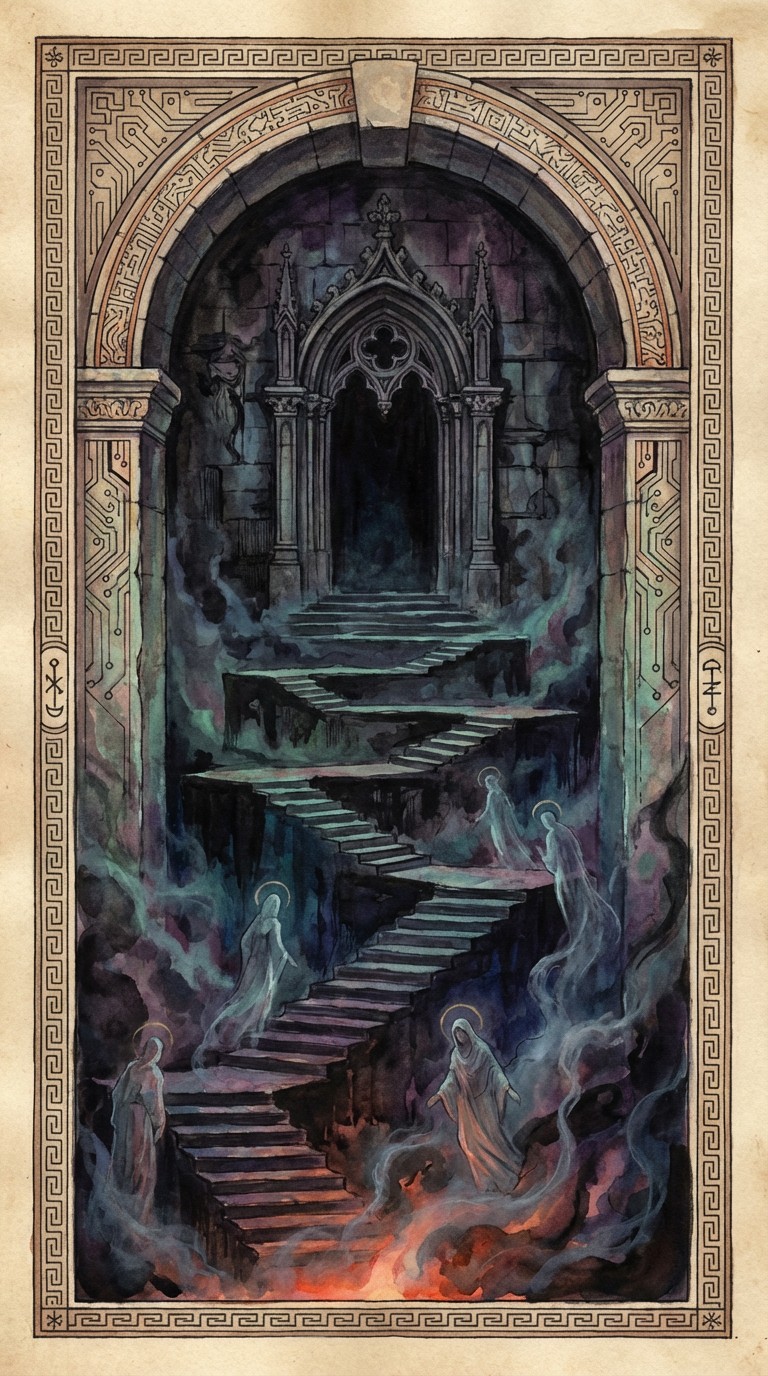 Free Mystical Gateway Descent Image - Gateway, Portal, Staircase ...