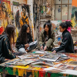 Free Artistic Collaboration Space Image - Art, Studio, Collaboration ...