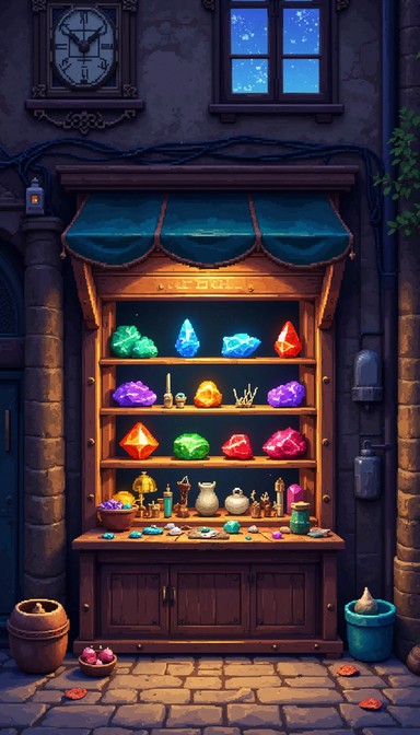 Free Mystical Trinket Shop Image - Pixelart, Magical, Trinkets ...
