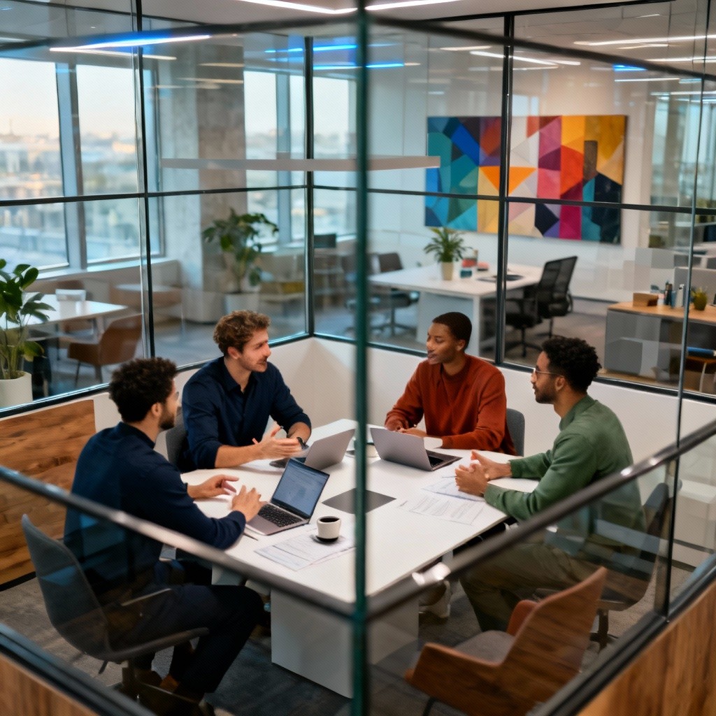Free Modern Office Collaboration Image - Office, Business, Teamwork ...