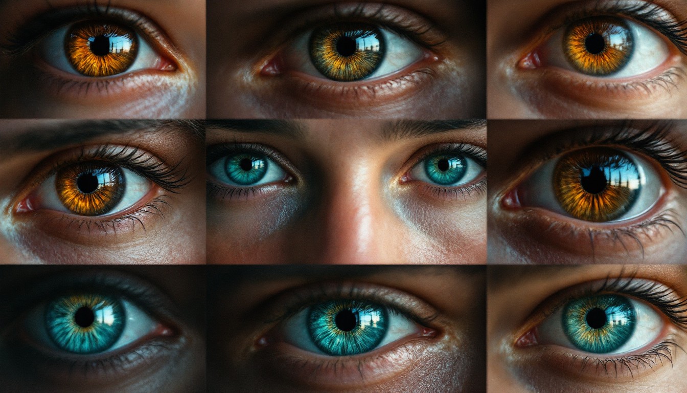 Free Colorful Eye Grid Photo - Eyes, Iris, Macro | Download at StockCake