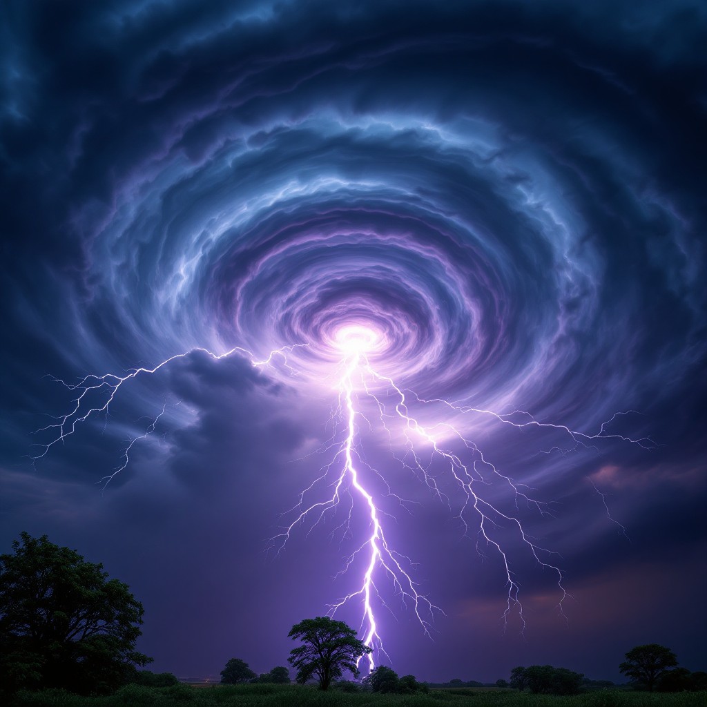 Free Purple Storm Spiral Image - Storm, Lightning, Vortex | Download at ...