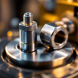 Free Metallic Threading Perfection Image - Mechanical, Precision, Metal ...