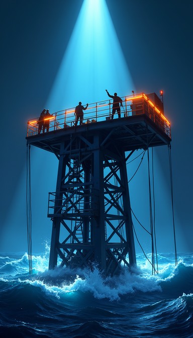 Free Oceanic Rescue Tower Image - Rescue, Platform, Ocean | Download at ...