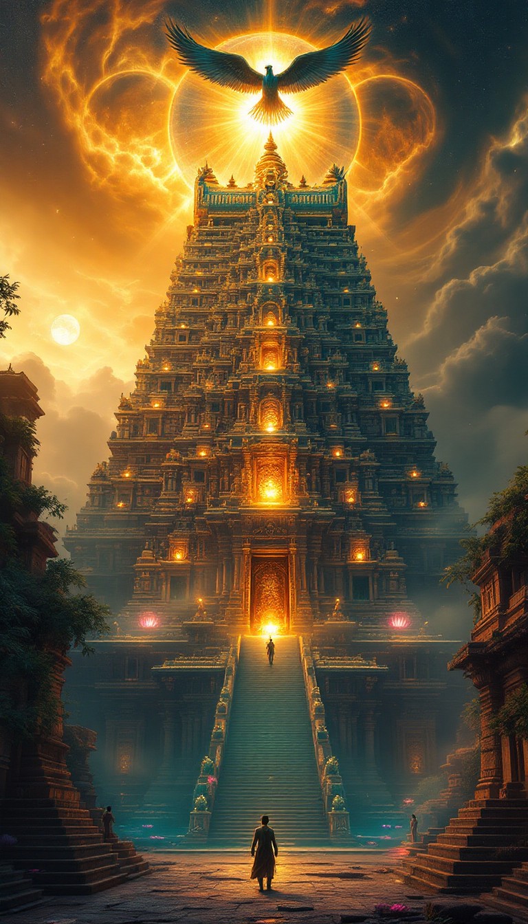 Free Divine Temple Ascension Image - Temple, Fantasy, Ancient ...