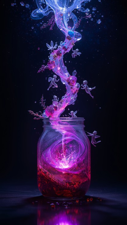 Free Magical Potion Glows Photo - Potion, Magical, Jar | Download at ...
