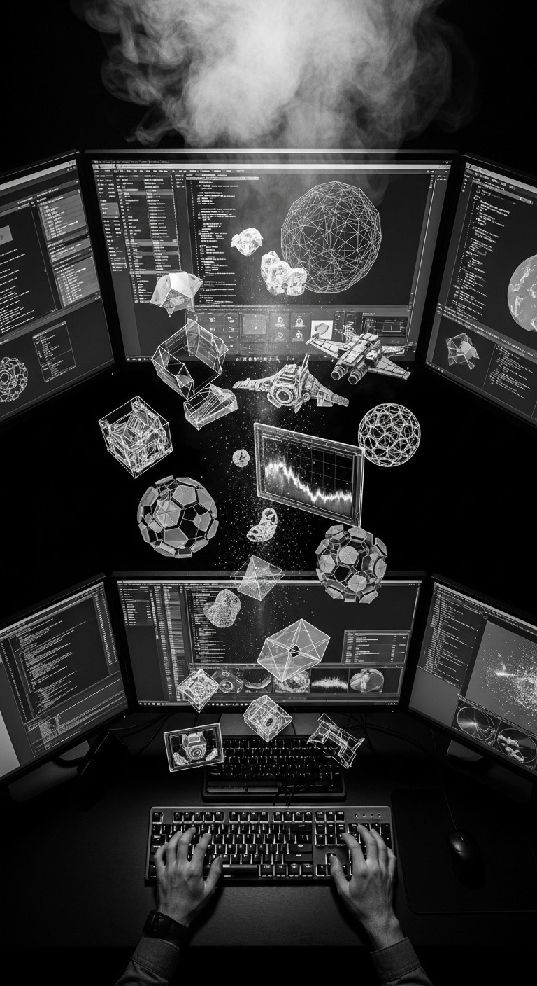 Free Creating Virtual Worlds Image - Technology, Gaming, Programming ...