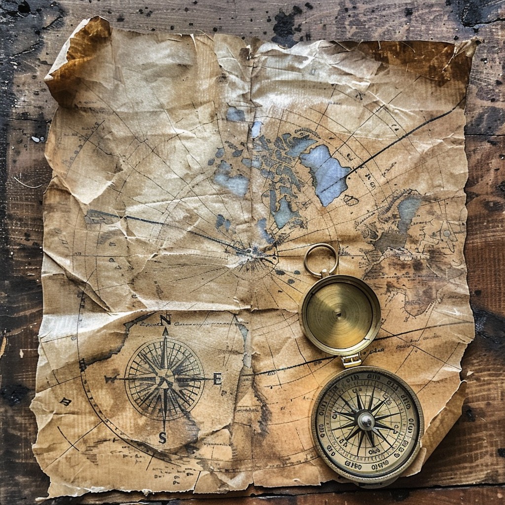Free Antique Map Exploration Image - Map, Compass, Antique | Download ...
