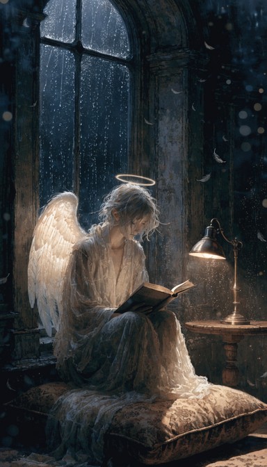Free Angel Reading Book Image - Angel, Reading, Book | Download at ...