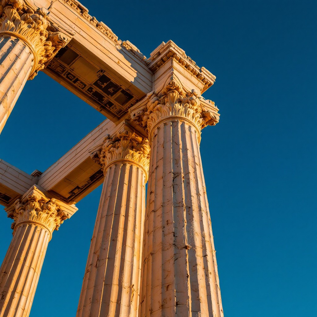 Free Ancient Columns Glow Image - Acropolis, Ancient, Architecture ...