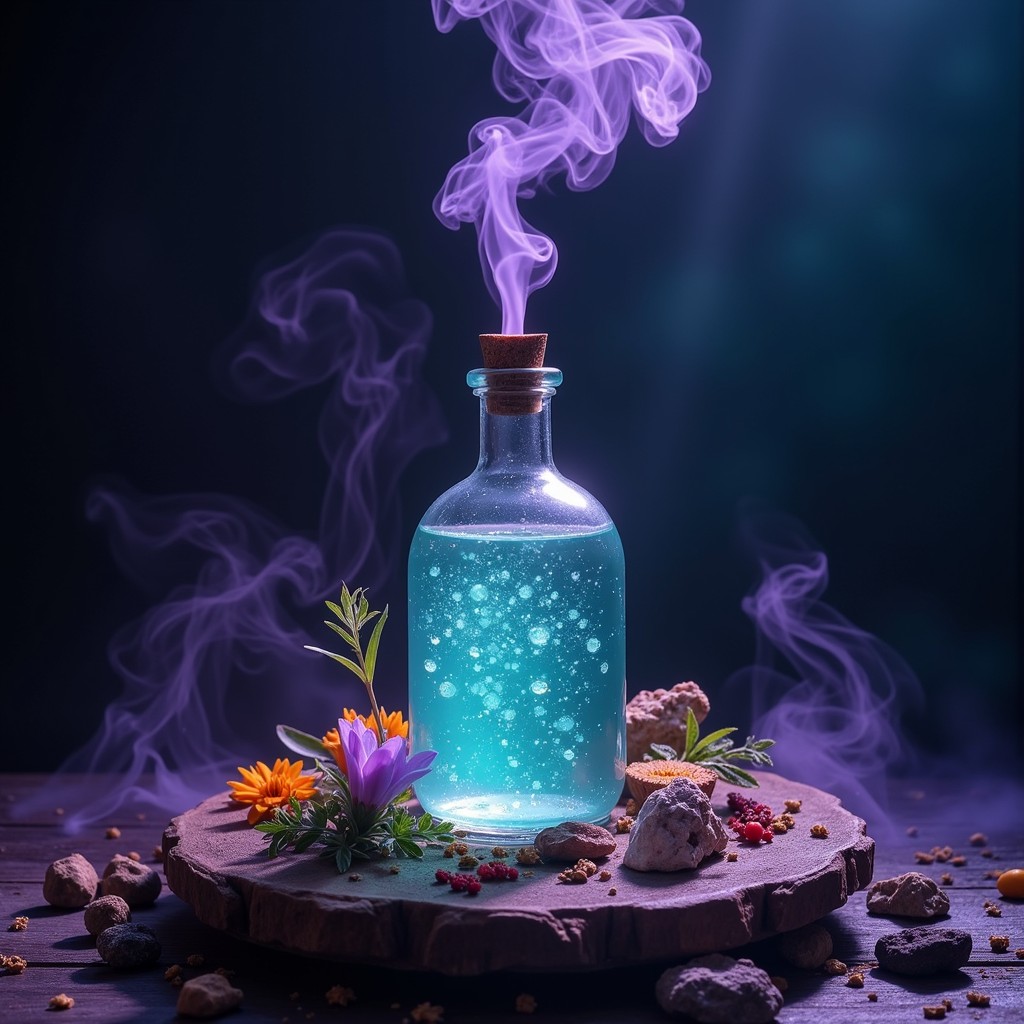 Free Enchanted Teal Elixir Image - Potion, Magical, Teal | Download at ...