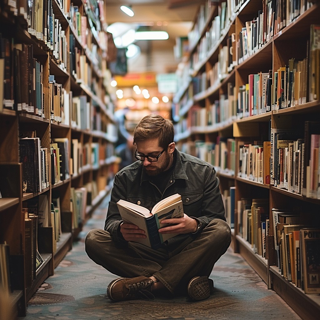 Library Reads Free Reading in Library Image - Reading, Library, Books | Download at ...