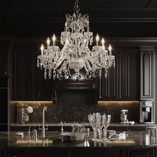 Free Elegant kitchen chandelier Image | Download at StockCake