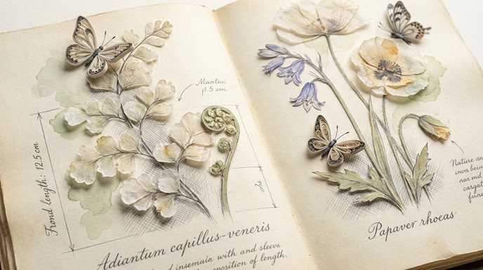 Free Paper Botanical Artistry Image - Botanical, Papercraft ...