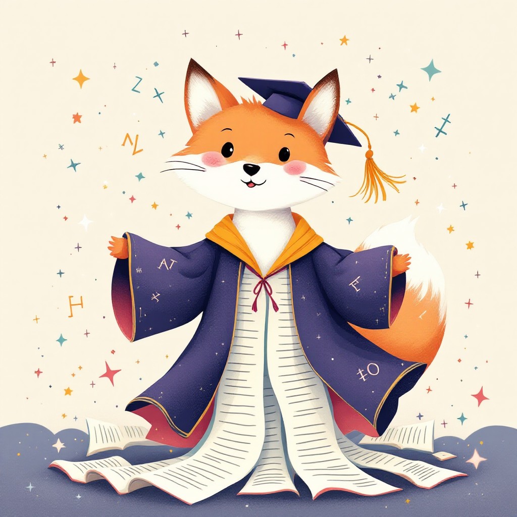 Free Scholarly Fox Graduate Image - Fox, Graduation, Academic ...