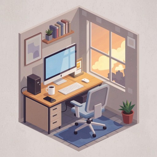 Free Cozy Pixel Workspace Image - Pixel, Isometric, Workspace ...