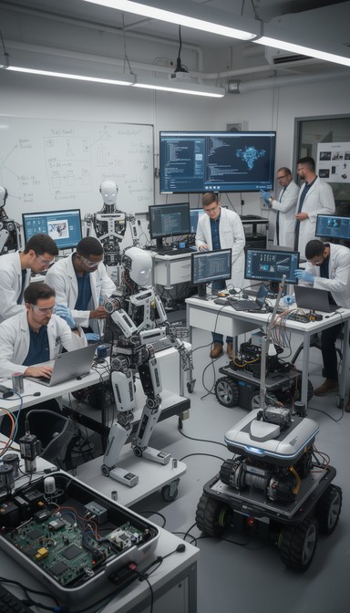 Robotics Simulation Testing Lab Free Robotics Lab Innovation Image - Robotics, Laboratory, Engineers ...