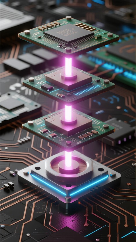 Free Techno Architecture Stock AI Images | StockCake