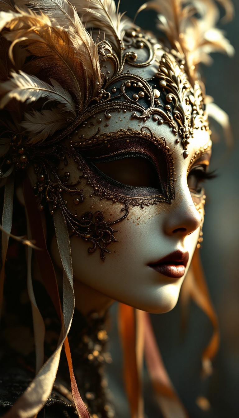 Free Gilded Masquerade Mystery Image - Masquerade, Gold, Vintage ...