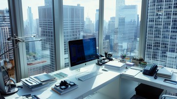 Free Modern Office View Image - Office, Workspace, Modern | Download at ...