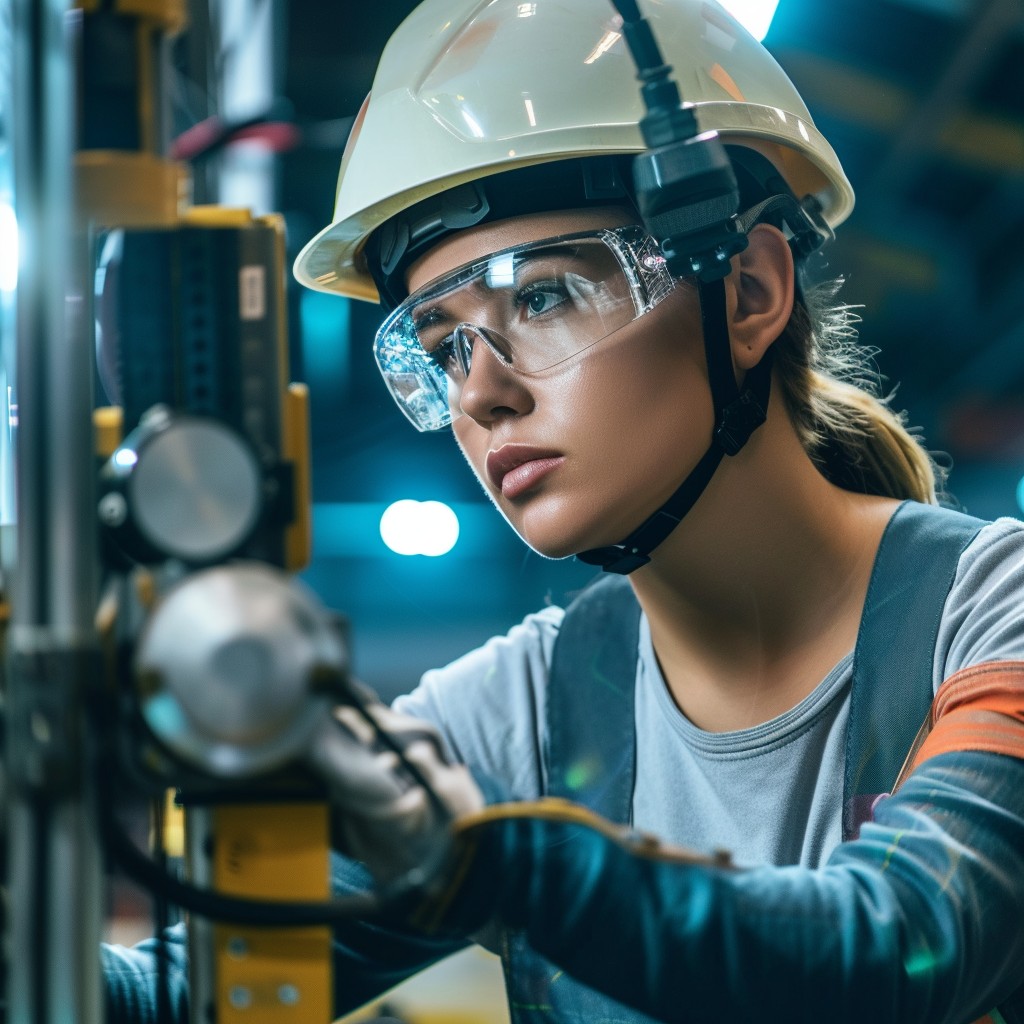 Job Work Technically Free Focused Technical Work Image - Industry, Technician, Female ...