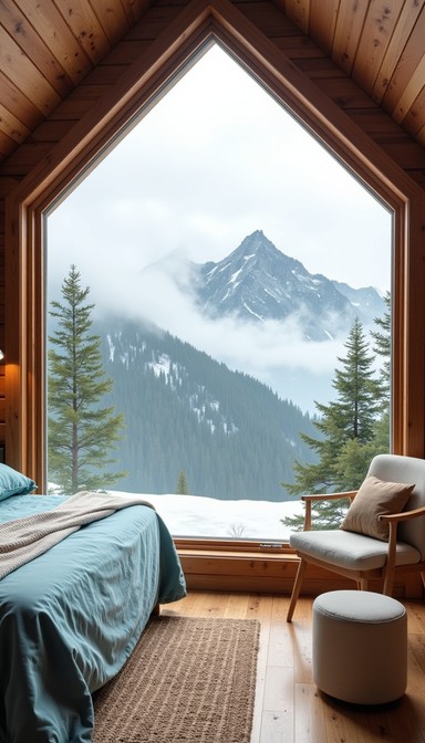 Free Mountain window view Image - Mountains, Cabin, Window | Download ...