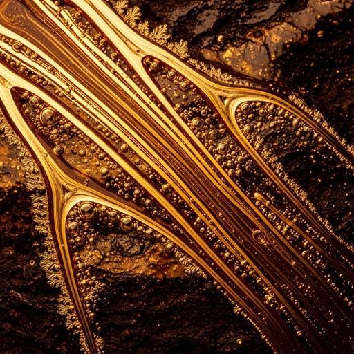 Free Molten Gold Rivers Image - Gold, Amber, Metallic | Download at ...