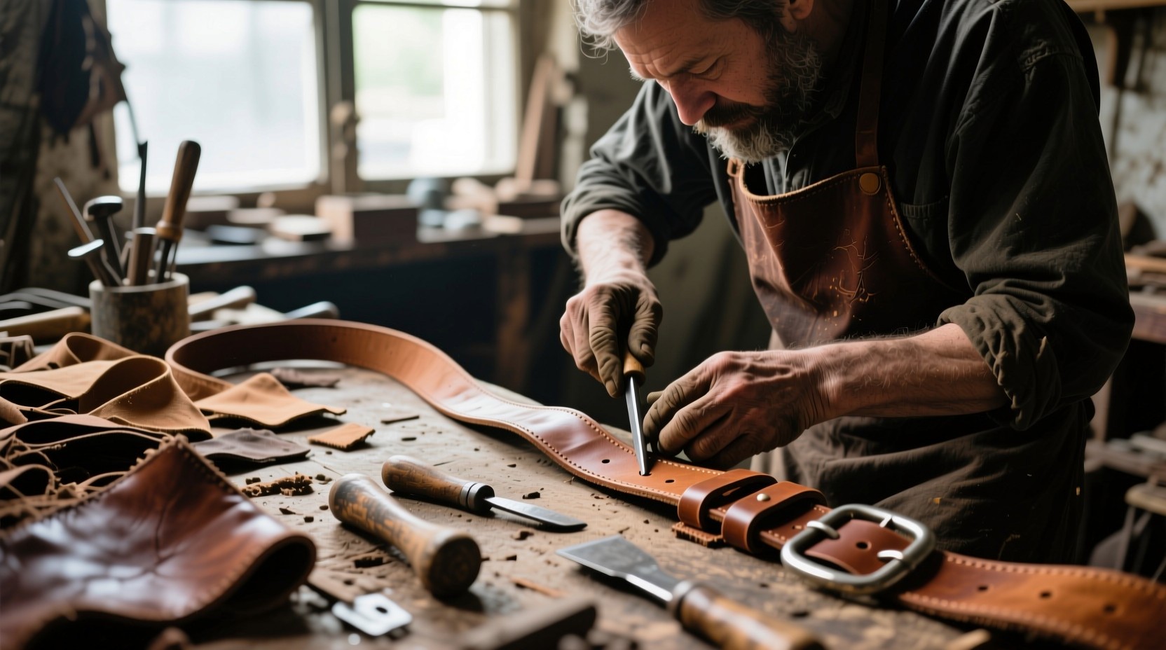 Free Traditional Belt Making Image - Leather, Craftsperson, Artisan ...