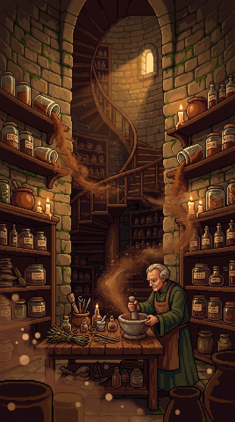 Spice Building Free Ancient Spice Tower Image - Apothecary, Tower, Spices | Download ...
