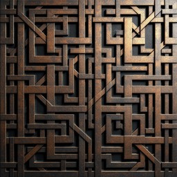 Free Woven Metal Pattern Image - Geometric, Metalwork, Pattern ...