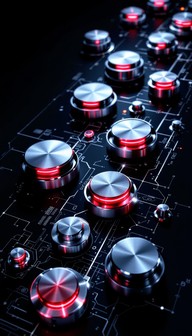 Free Glowing Control Interface Image - Interface, Mechanical, Cyberpunk ...