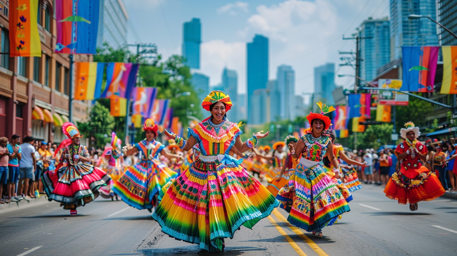 Visual Parade Download Vibrant Street Parade Image - Parade, Celebration, Dancers ...