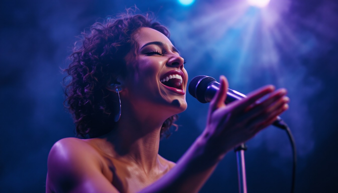 Through Singing Free Soul Through Song Image - Singing, Performance, Stage | Download ...