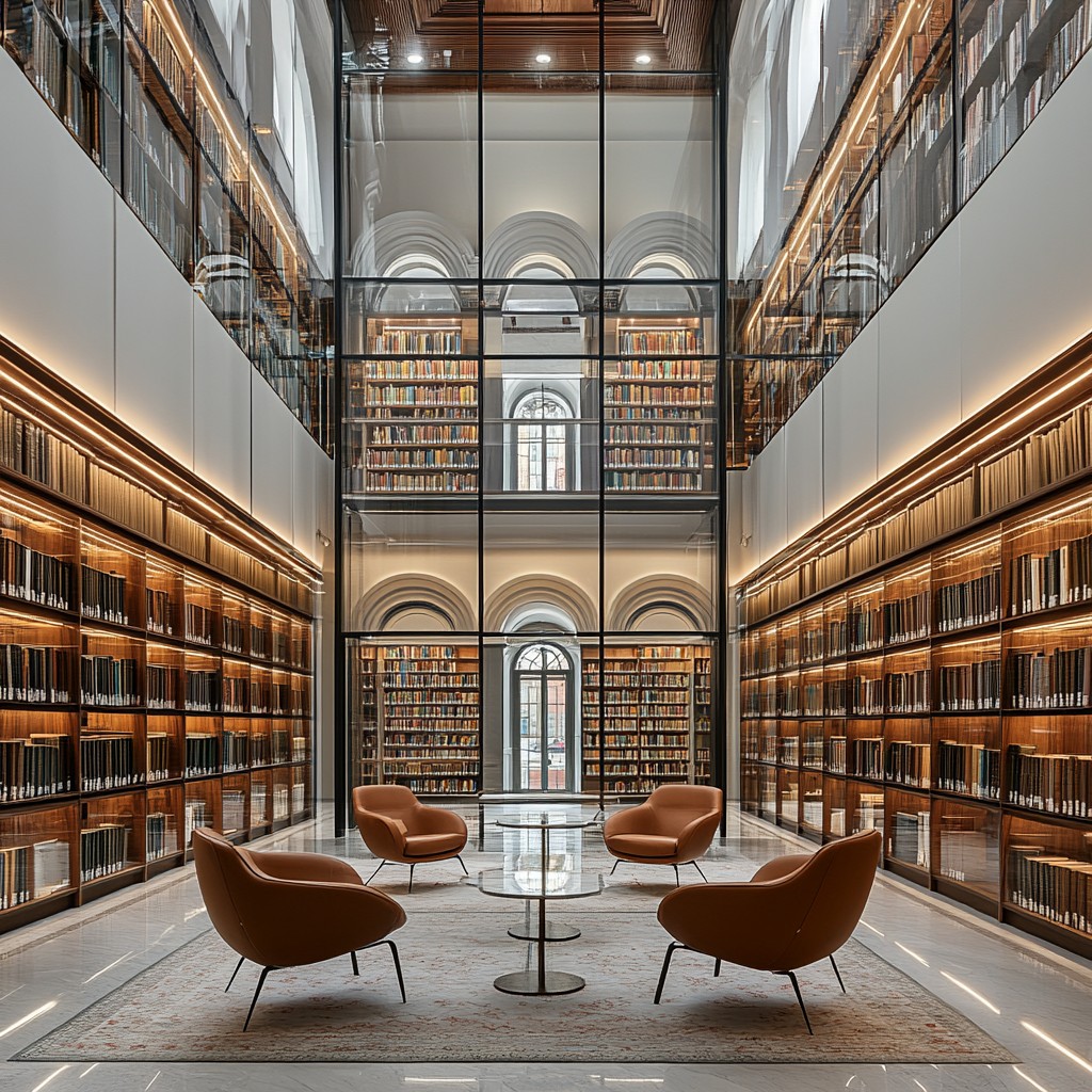 Free Elegant library interior Image - Library, Books, Elegance ...