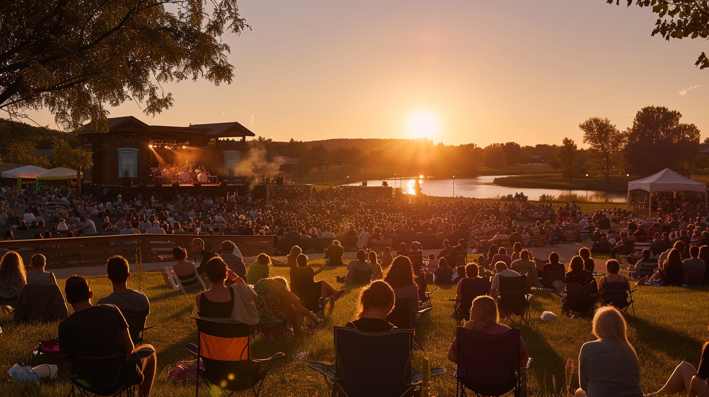 Free Sunset Concert Gathering Image - Sunset, Concert, Audience ...