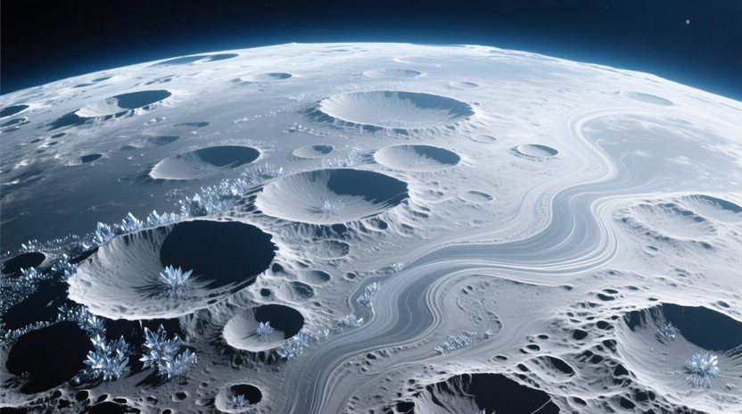 Free Cratered lunar landscape Image - Moon, Lunar, Craters | Download ...