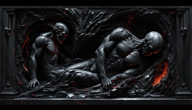 Gothic Injuries Free Gothic Anatomical Study Image - Gothic, Anatomy, Sculpture ...