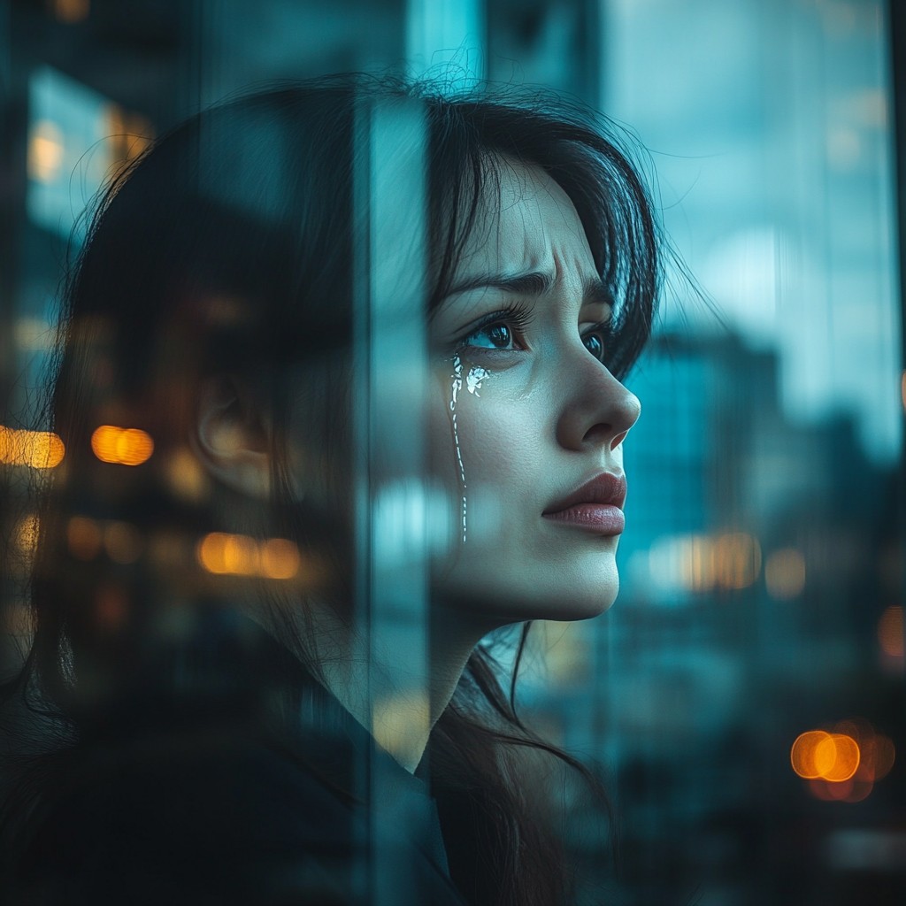 Tears Reflection Free Tearful Urban Reflection Image - Woman, Tears, Reflection ...