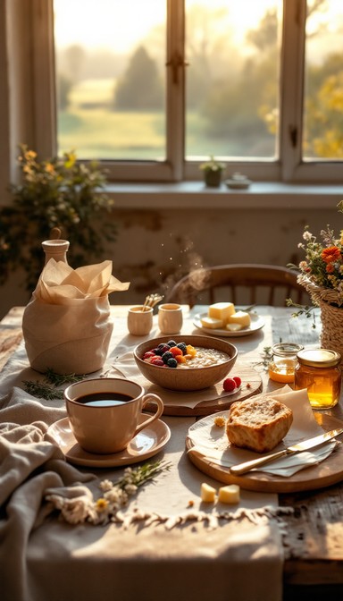 Rustic Breakfast Image Free Rustic Morning Breakfast Image - Sunlight, Breakfast, Rustic ...