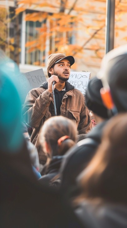 Free Protesters Holding Sign Image - Protest, Activism, Determination ...