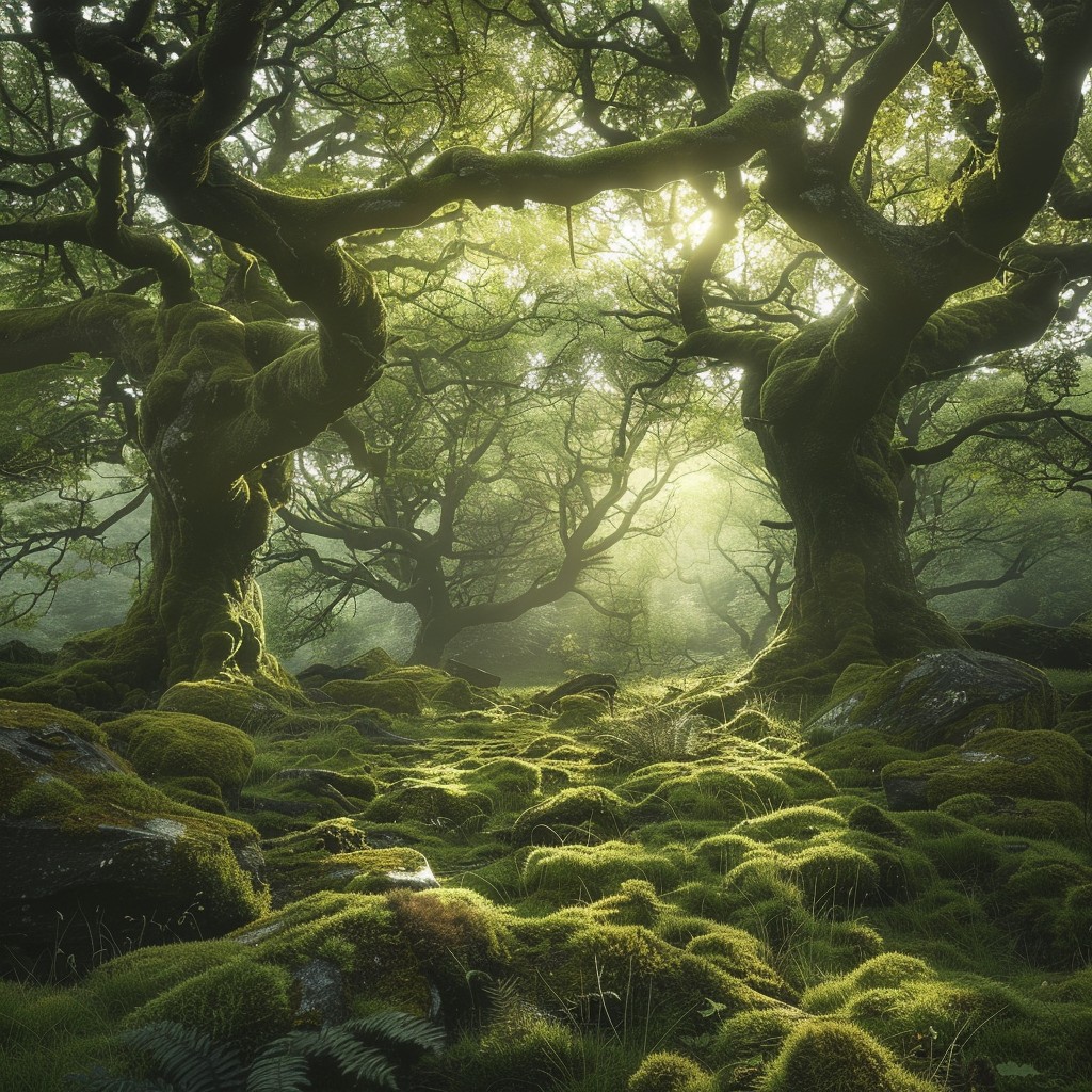 Free Mystical Forest Scene Image - Forest, Mystical, Trees | Download ...