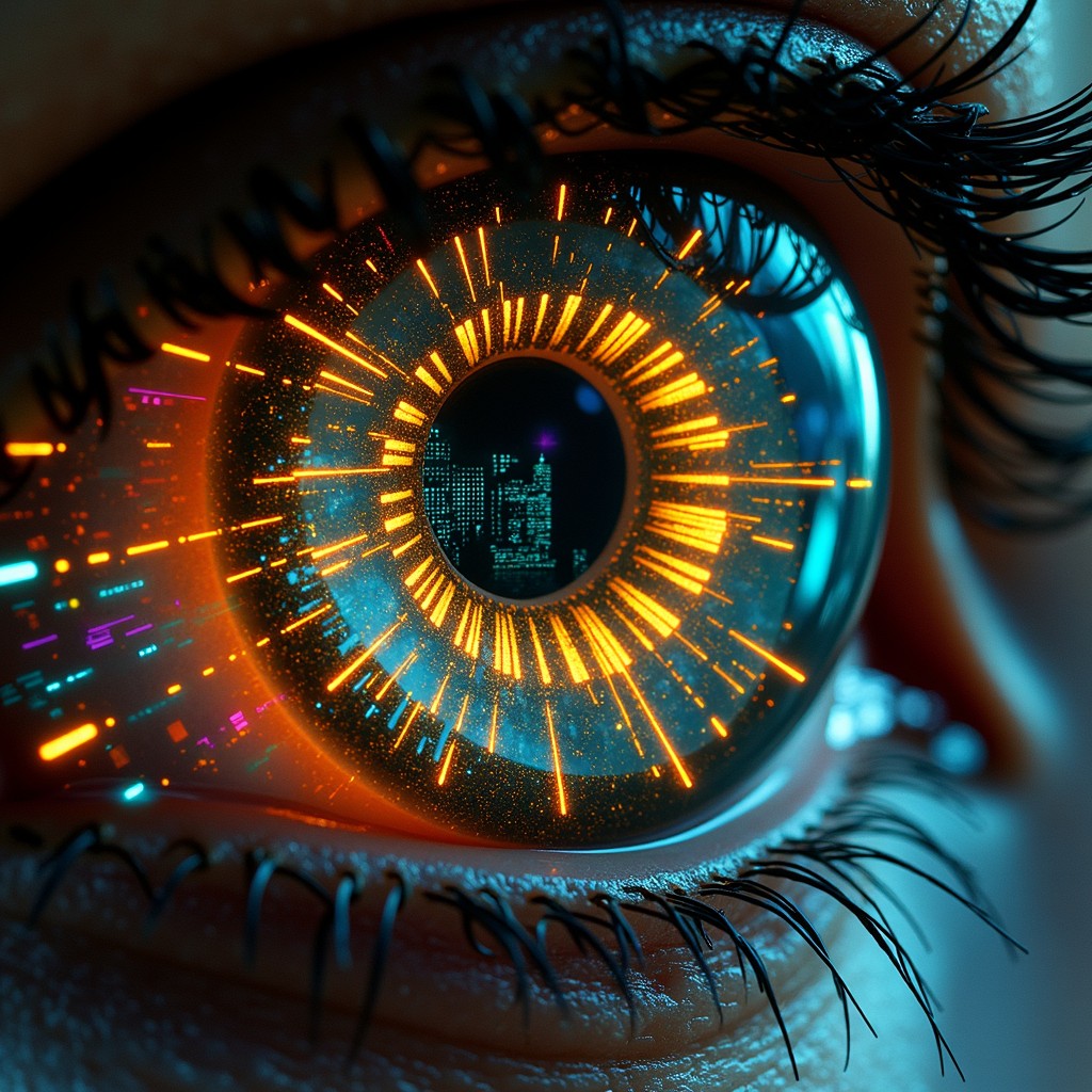 Free Golden Cyber Eye Photo - Cybernetic, Eye, Futuristic | Download at ...